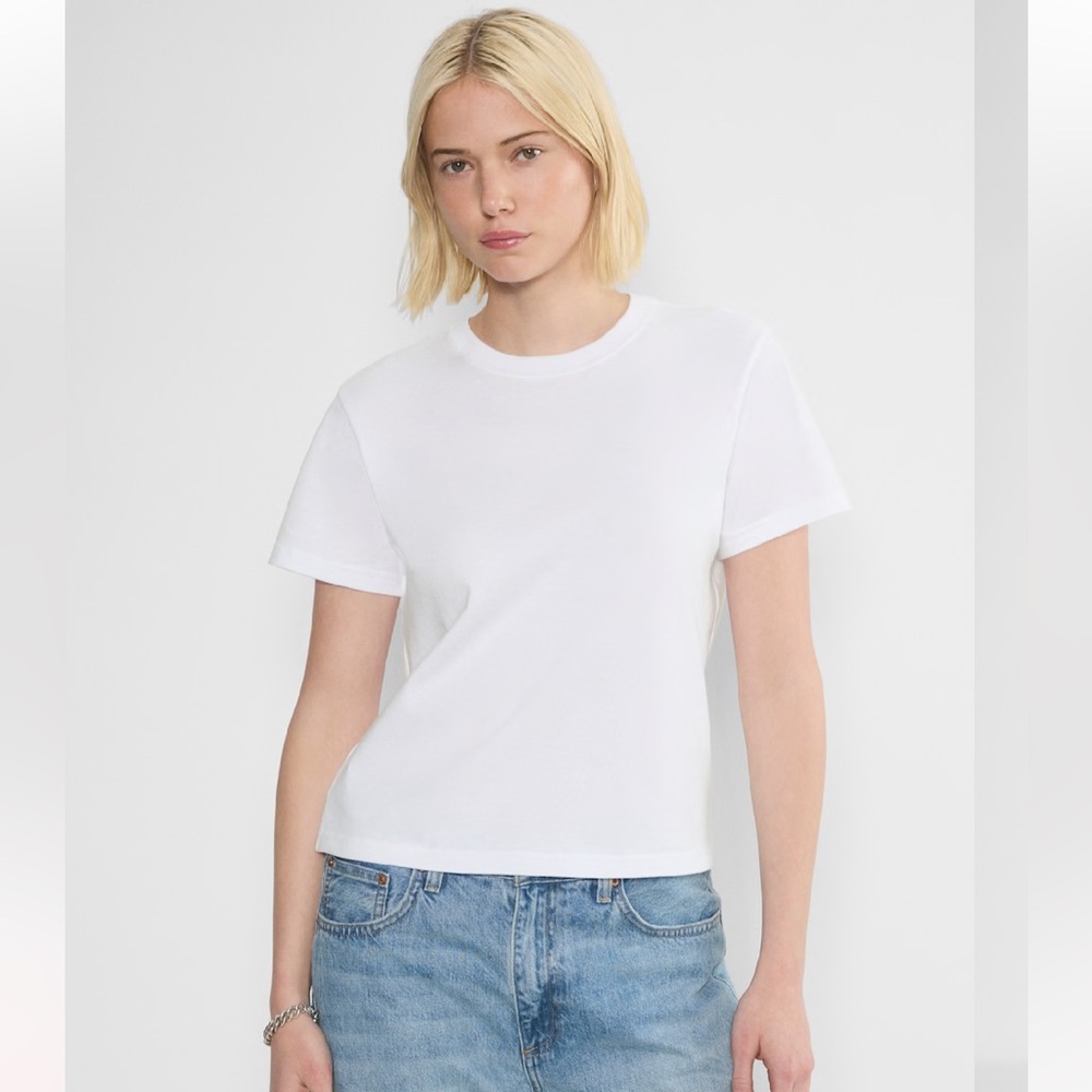 Aritzia Tna Soft Feels All-time T-shirt in White Size XS